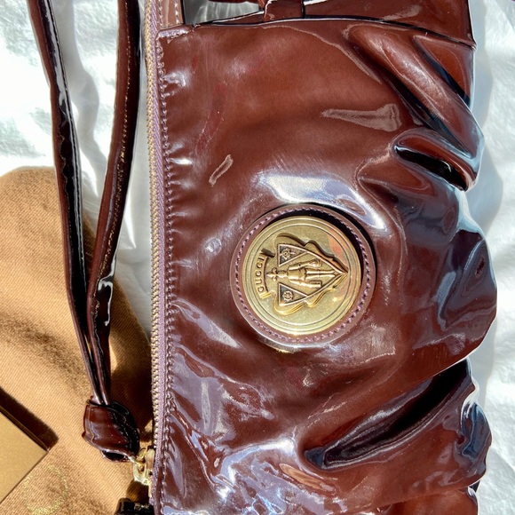 ‼️SOLD‼️Gucci Hysteria SMALL Patent Leather Clutch - Picture 2 of 10